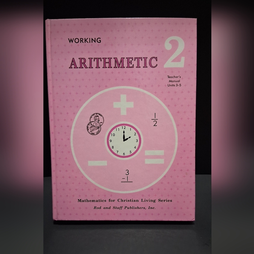 Pink Arithmetic Teacher's Guide
